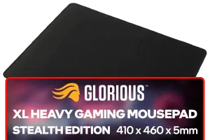 Glorious XL Heavy Gaming Mousepad Stealth Edition