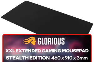 Glorious XXL Extended Mousepad Stealth Edition