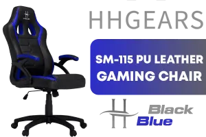 HHGears SM 115 Gaming Chair Black Blue