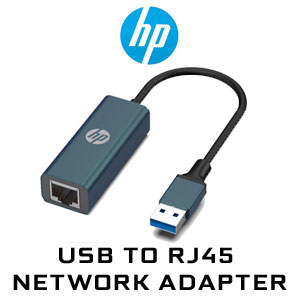 HP DHC CT101 2 IN 1 USB3.0 to RJ45 Lan Network Adapter