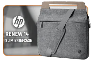 HP Renew 14 Slim Briefcase Grey