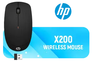 HP X200 Wireless Mouse Black