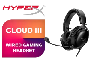 HyperX Cloud III Wired Gaming Headset