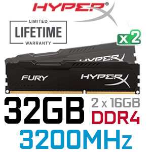 HyperX FURY DDR4 32GB 3200MHz RAM - Best Deal - South Africa | Evetech