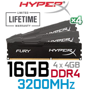 HyperX FURY DDR4 16GB 3200MHz RAM - Best Deal - South Africa | Evetech