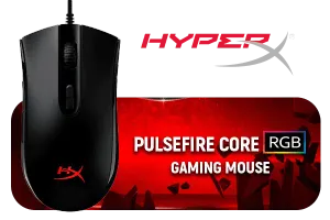 HyperX Pulsefire Core RGB Gaming Mouse