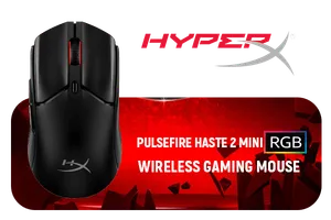 HyperX Pulsefire Haste 2 Mini Wireless Gaming Mouse Black