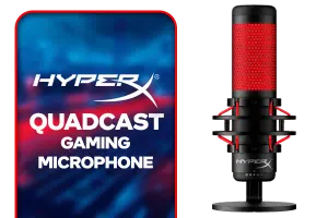 HyperX QuadCast Gaming Microphone