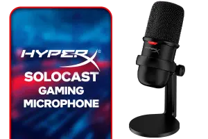 HyperX SoloCast Gaming Microphone