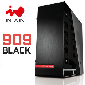 In Win 909 Aluminium E-ATX Gaming PC Case Black