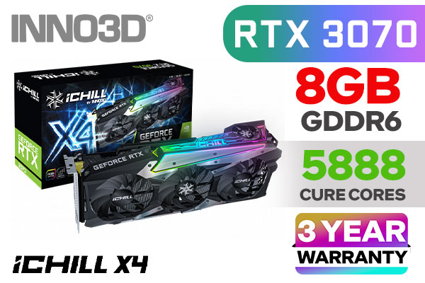 INNO3D GEFORCE RTX 3070 ICHILL (Inno3d geforce rtx 3070