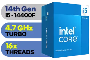 Intel 14th Gen Core i5 14400F Processor