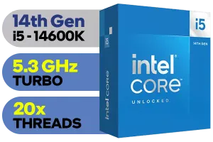 Intel 14th Gen Core i5 14600K Processor