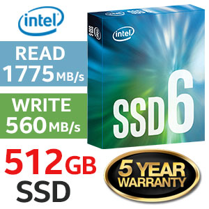 Intel 600p 512GB M.2 NVMe SSD | Evetech