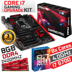 Core i7 6700 Gaming Upgrade Kit | Evetech