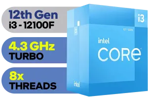 Intel Core i3 12100F Processor