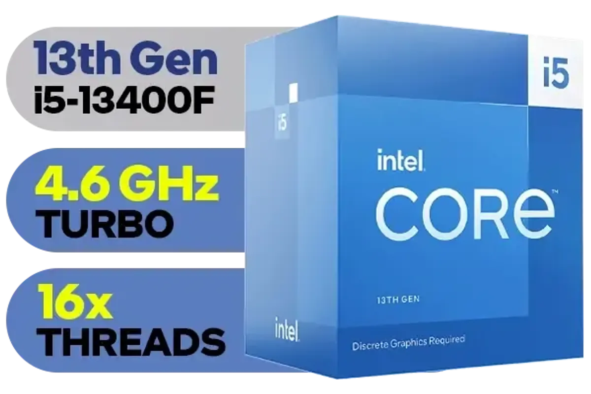 Intel Core i5 13400F Processor - High Performance CPU for Gaming