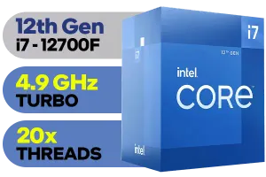 Intel Core i7 12700F Processor