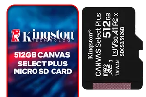 Kingston 512GB microSDXC Canvas Select Plus Memory Card