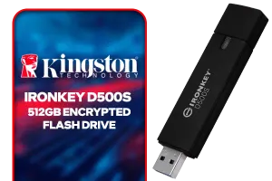 Kingston Ironkey D500S 512GB Encrypted Flash Drive