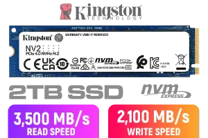 Kingston NV2 2TB NVMe SSD