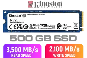 Kingston NV2 500GB NVMe SSD