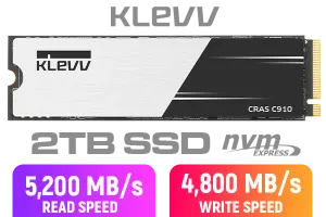 KLEVV CRAS C910 2TB M 2 NVMe SSD