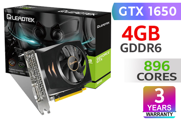 Leadtek WinFast Geforce GTX 1650 D6 4GB - Best Deal - South Africa
