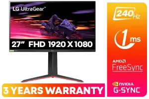 LG Ultragear 27 FHD Gaming Monitor