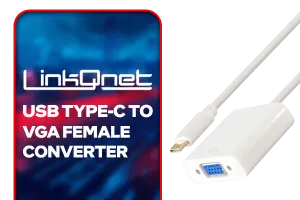 LinkQnet Type C to VGA Female Converter