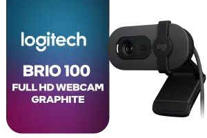 Logitech Brio 100 Full HD Webcam - Graphite