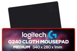 Logitech G G240 Cloth Gaming Mouse Pad Medium