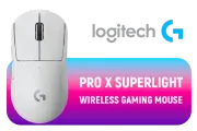 Logitech G PRO X SUPERLIGHT Wireless Gaming Mouse - White | Ultra-Lightweight Performance - image 1