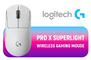 Logitech G PRO X SUPERLIGHT Wireless Gaming Mouse White