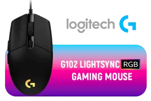 Logitech G102 Lightsync RGB Gaming Mouse Black