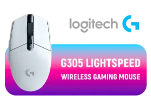 Logitech G305 Wireless Gaming Mouse - White