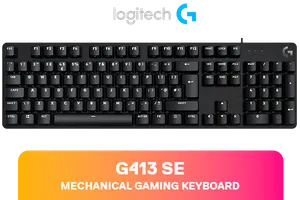 Logitech G413 SE Mechanical Gaming Keyboard - Black