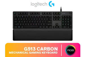 Logitech G513 Carbon RGB Mechanical Keyboard Blue Switch