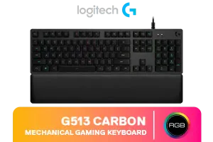 Logitech G513 Carbon RGB Mechanical Keyboard Brown Switch