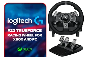 Logitech G923 TRUEFORCE Racing Wheel for XBOX AND PC