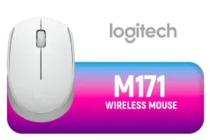 Logitech M171 Wireless Mouse White