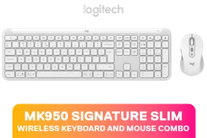 Logitech MK950 Signature Wireless Combo Off-White