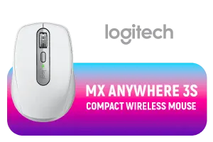 Logitech MX Anywhere 3S Wireless Mouse Grey