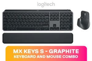 Logitech MX Keys S Combo Graphite