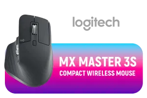 Logitech MX Master 3S Wireless Mouse Graphite