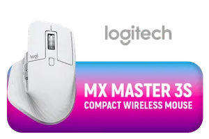 Logitech MX Master 3S  Wireless Mouse Pale Grey