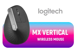 Logitech MX Vertical Wireless Mouse Graphite