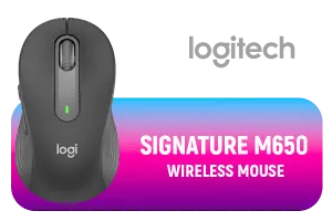 Logitech Signature M650 Wireless Mouse Graphite