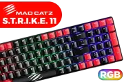 Mad Catz S.T.R.I.K.E. 11 Wireless RGB Gaming Keyboard - Ultimate Gaming Experience - image 1