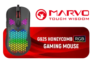 MARVO G925 Honeycomb Gaming Mouse